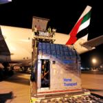 الإمارات للشحن الجوي تنقل 112 خيلاً من مسقط إلى المملكة المتحدة